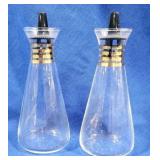 Pair Pyrex Salt & Pepper Shakers 6"