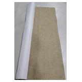 58" long bolt mid century brown fabric