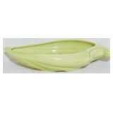 Vintage Light Green Leaf Bowl 2.5x14x8