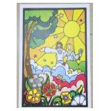 New Old Stock Poster - "Hippie Couple"