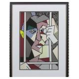 THE PRISONER GICLEE BY ROY LICHTENSTEIN