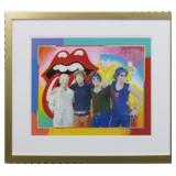 ROLLING STONES GICLEE BY PETER MAX