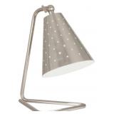 Robert Abbey Pierce accent lamp, silver