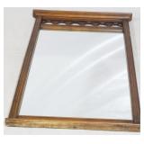 Vintage Carved Top Mirror