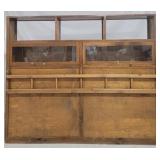 Mid-century room divider / bookcase