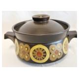 Vintage Denby Samarkand Brown Casserole Dish
