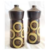 Vintage Denby Samarkand Brown Salt & Pepper Shaker