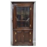 Henkel Harris Mahogany corner cabinet