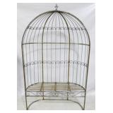 Umbrella arbor with bench, 80 x 47 x 16