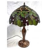 Stained Glass Lamp 25" Tall