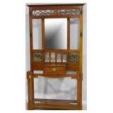 1900s Art Nuveau hall tree / umbrella stand