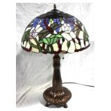 Stained Glass Lamp 30" Tall