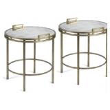 Pair of Alden Parkes Spencer Side Tables
