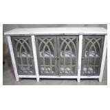 Split Nickel 4 door console