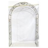 Metal garden arbor, 85 x 60 x 15