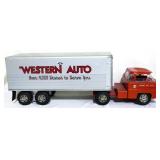Western Auto toy truck & trailer