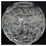 Waterford crystal ball vase