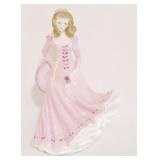 Royal Worcester Sarah figurine, 7"