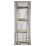 Wooden ladder decor,