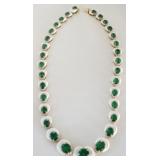 Oscar Friedman Emerald necklace APP $96,840