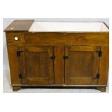 Vintage Painted Dry Sink 33x49x20