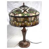 Stained Glass Lamp 25" Tall