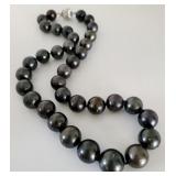 Tahitian cultured pearl 18" necklace APP $6145