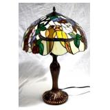 Stained Glass Lamp 25" Tall