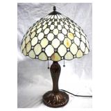 Stained Glass Lamp 25" Tall