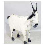 Metal goat garden decor, 32" tall