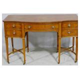 Edwardian satinwood inlaid brandy board