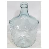 Large glass wine bottle, 19" tall