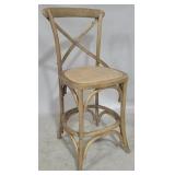 Bentwood X back counter stool