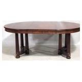 Henkel Harris banded inlay dining table