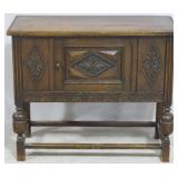 Jacobean oak 1 door server