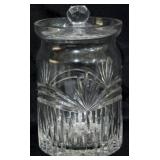 Waterford Marquis crystal lidded biscuit jar