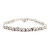 10.42 Carat Diamond Tennis bracelet APP $40,812
