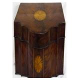 Inlaid Edwardian lift top knife box