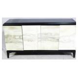 Contemporary 4 door credenza