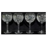4 Waterford Millennium toasting goblets
