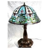 Stained Glass Lamp 30" Tall