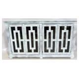 Paint distressed 4 door console