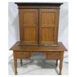 Indo-Portuguese cupboard, turned legs