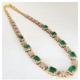 Oscar Friedman Emerald necklace APP $76,895