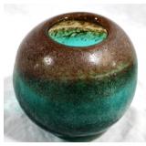 Art Glass Vase 5" x 6"