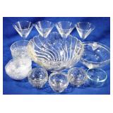 Lot of Assorted Glass Items