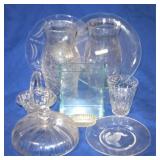 Lot of Assorted Glass Items