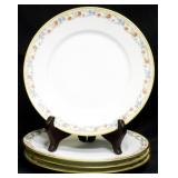 4pc Limoges Plates 9.5"