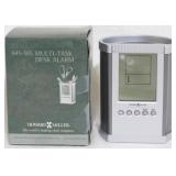Howard Miller Multi Task Desk Alarm Clock in Box