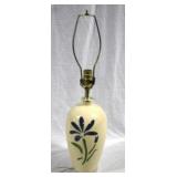 Ceramic Lamp - 25" tall